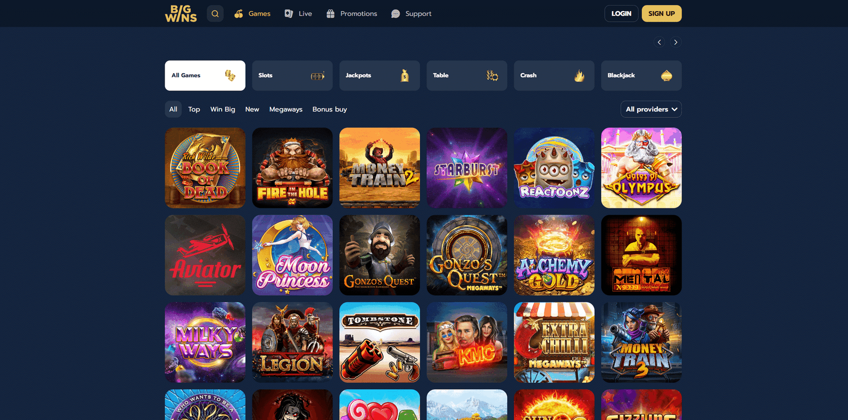 Bigwins Online Casino Review