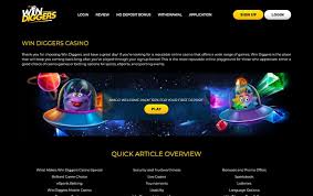 WinDiggers Online Casino No Deposit Reward Login & Testimonial
